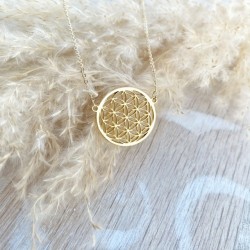 Chaîne Ras de Cou Fleur de Vie | Il-umine