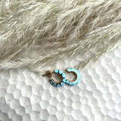 Boucles d'oreilles créoles