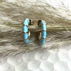 Boucles d'oreilles créoles