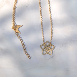 Collier ras de cou Fleur de Vénus