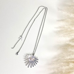 Collier chaîne avec médaillon désir