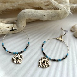 Boucles d'oreilles Coeur