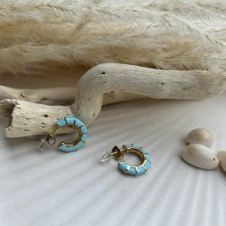 Boucles d'oreilles créoles