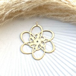 Pendentif Infinity Flower