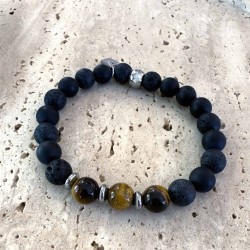 Bracelet Homme oeil de tigre
