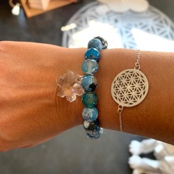 Bracelet Blue Snow