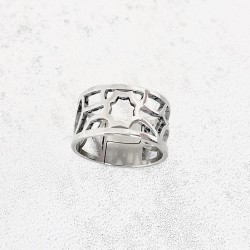Bague inox femme