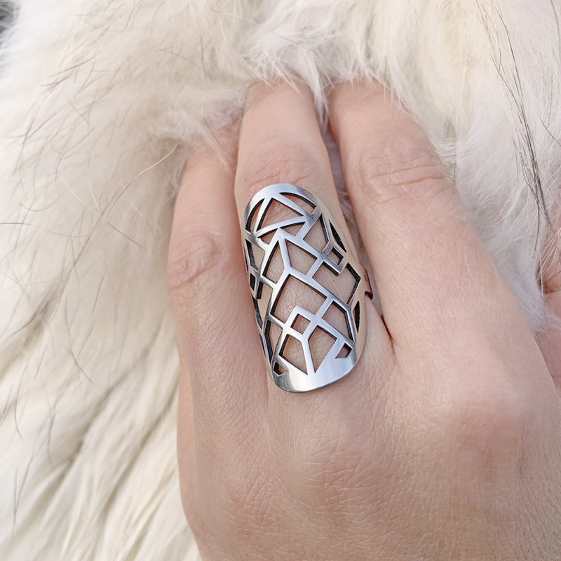 Bague quatre éléments