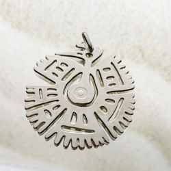 Pendentif oiseau Quetzal