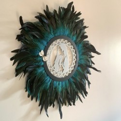 Juju Hat Noir et bleu Indienne