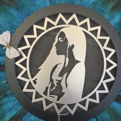 Juju Hat Noir et bleu Indienne