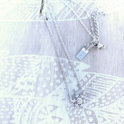 Chaîne ras de cou Flocon de neige