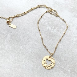 Chaîne ras de cou "Amour"